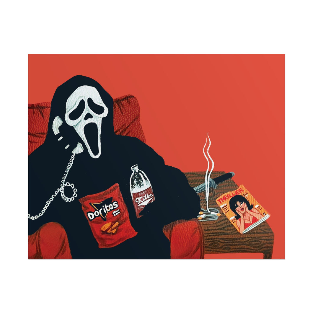 Just Chillin', Killin' Print