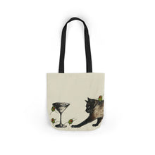 Load image into Gallery viewer, A Game of Cat and Olive Bag
