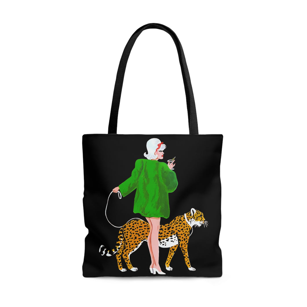 Cats and Martinis Tote Bag