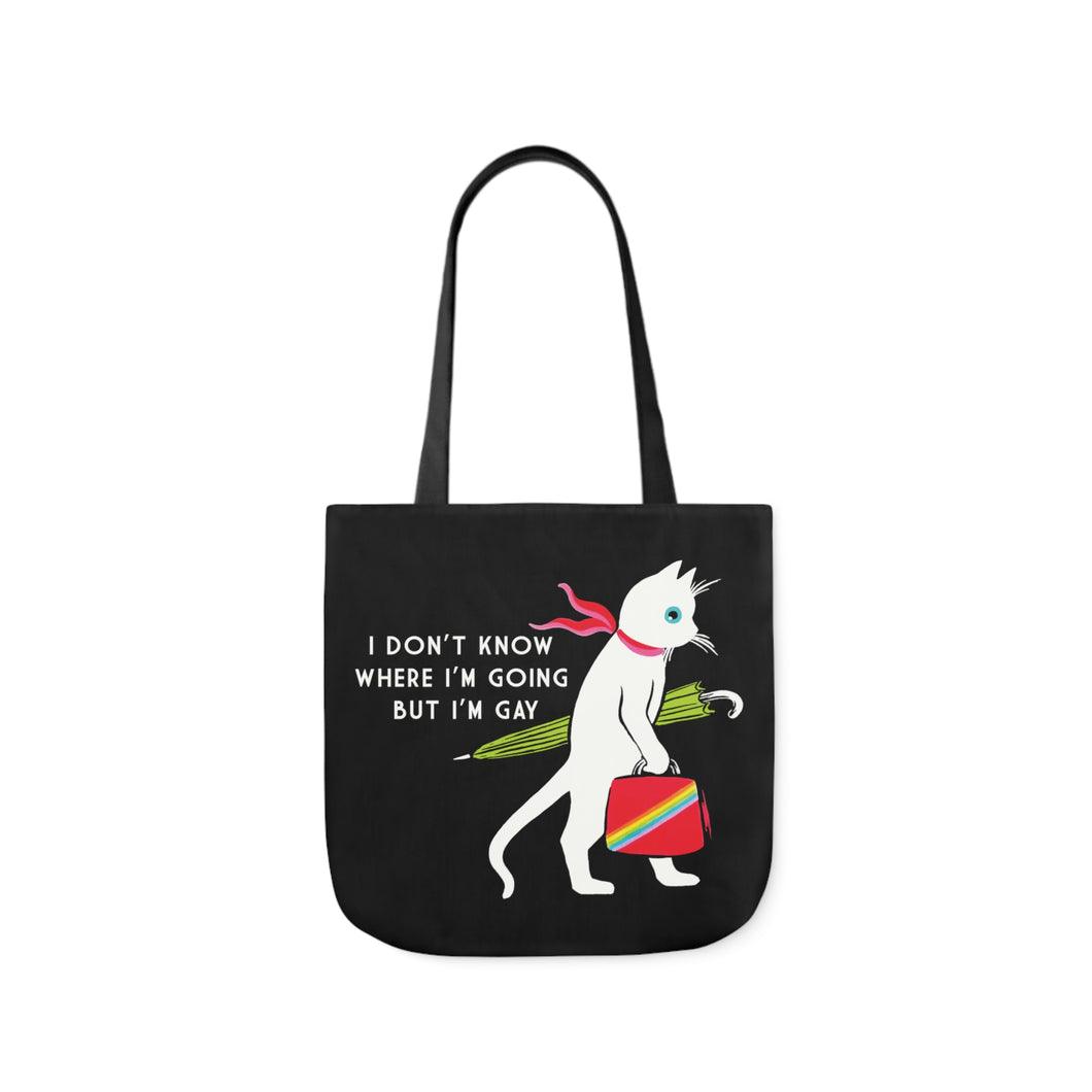 Don't Know Where I'm Going Tote Bag