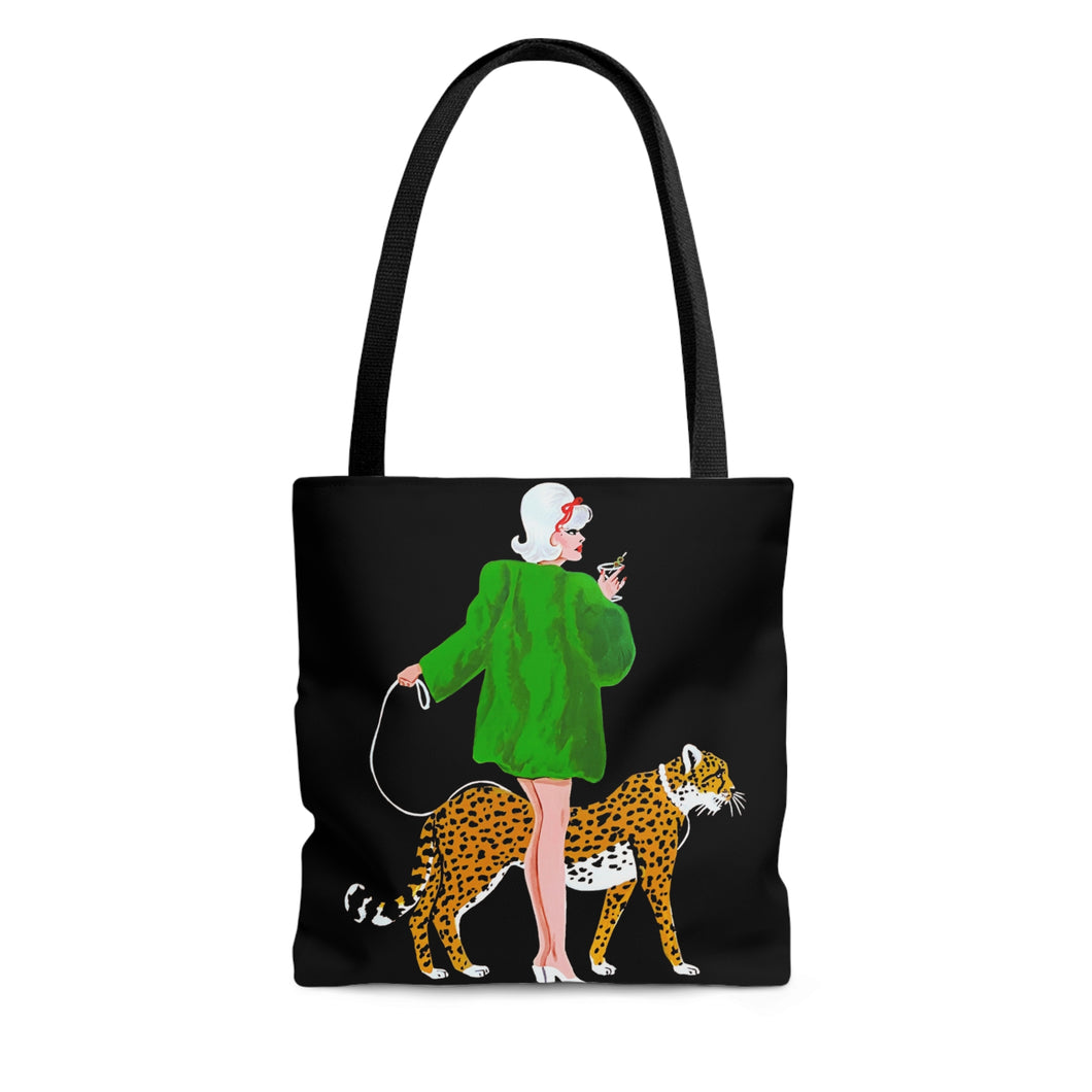 Cats and Martinis Tote Bag