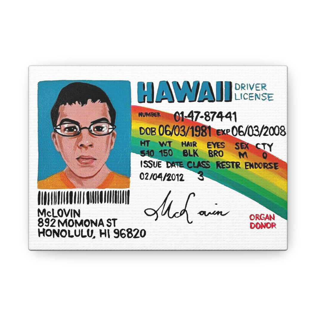 McLovin Canvas