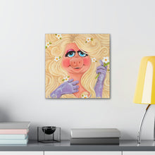 Load image into Gallery viewer, Miss Piggy Canvas
